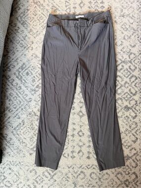 Women’s Nine West Gray Slim Ankle Dress Pants size 16